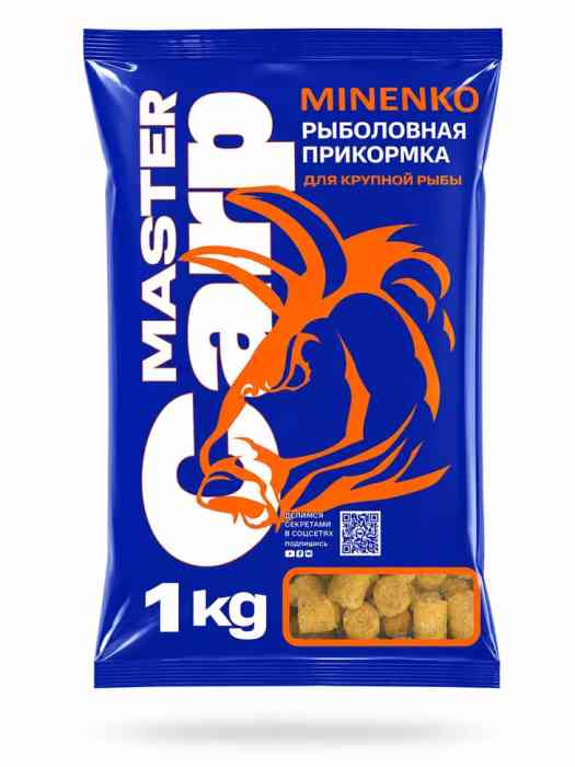 Пеллетс MINENKO Master Carp Мёд 10мм