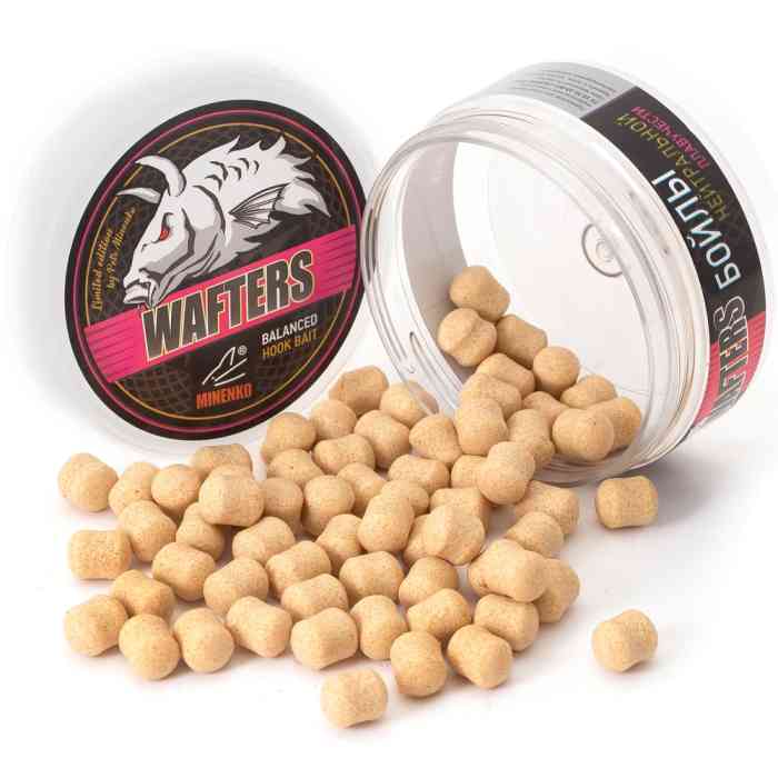 Насадочные бойлы MINENKO WAFTERS DUMBELLS TIGER NUT 11x14мм