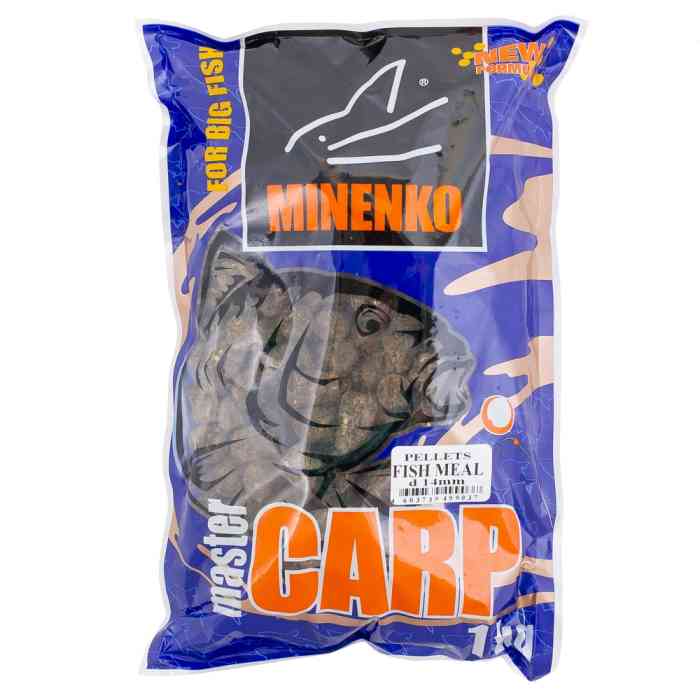 Купить Купить Пеллетс MINENKO Master Carp FISH MEAL 14мм