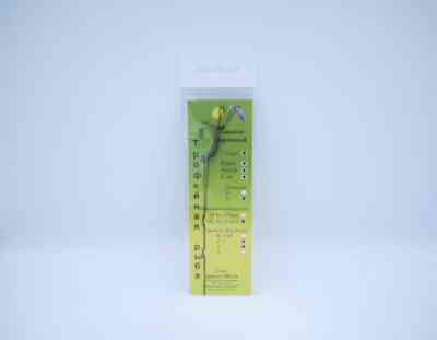 Волосяной карповый поводок «ТРОФЕЙНАЯ РЫБА» «Спорт» с кольцом 23см, 45lb (23кг), кр.Hayabusa P-1 № 2 (бойл 16,18,20мм) (2шт)