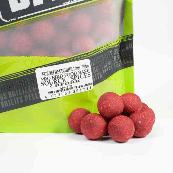 Бойлы пылящие специи PRO BIRD FOOD д18 мм