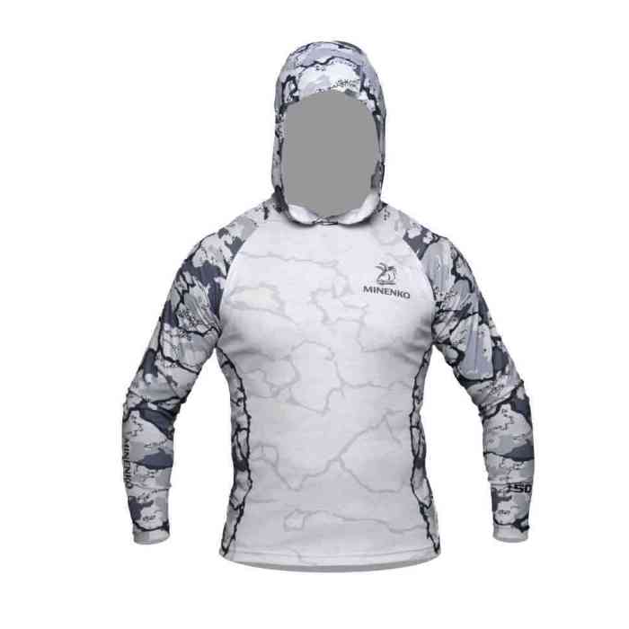 Джерси с капюшоном Graphitе white camo именная M (46-48) женский