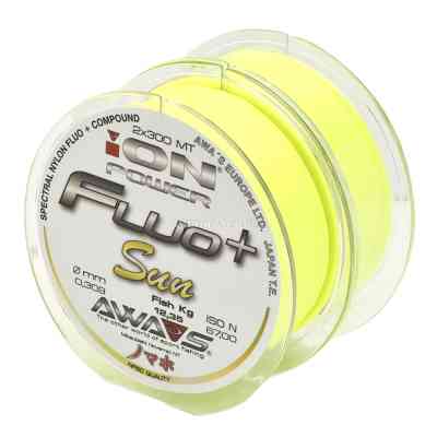 Леска карповая AwaShima ION POWER FLUO+ SUN 0.234мм