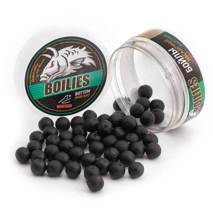 Насадочные бойлы MINENKO HEMP 14мм (варёные)