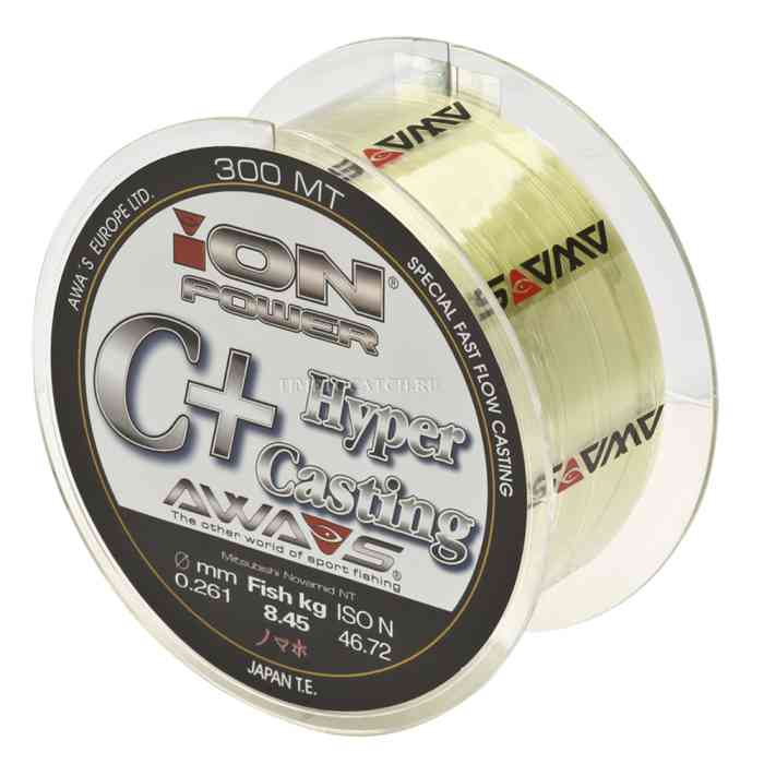 Леска карповая Awa'S ION POWER C+ HYPER CASTING 0.30мм