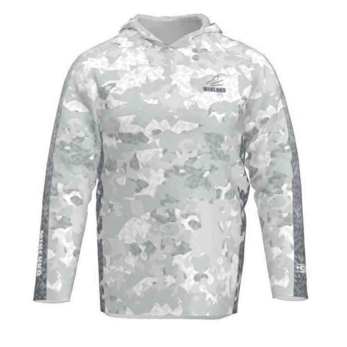 Джерси MINENKO Gray 23 ExCool с капюшоном именная L (52-54)