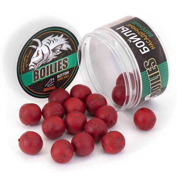 Насадочные бойлы MINENKO KRILL 24мм (варёные)